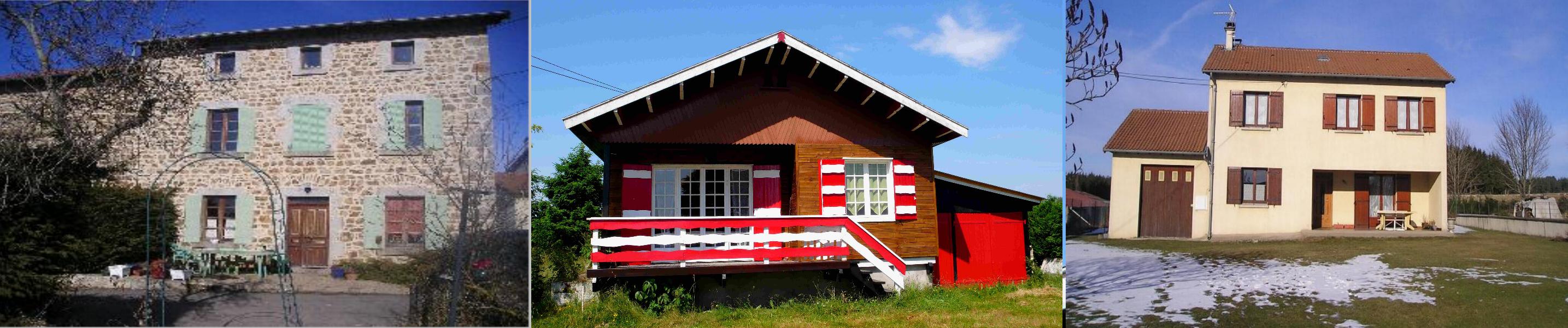 gite, chambres et chalet