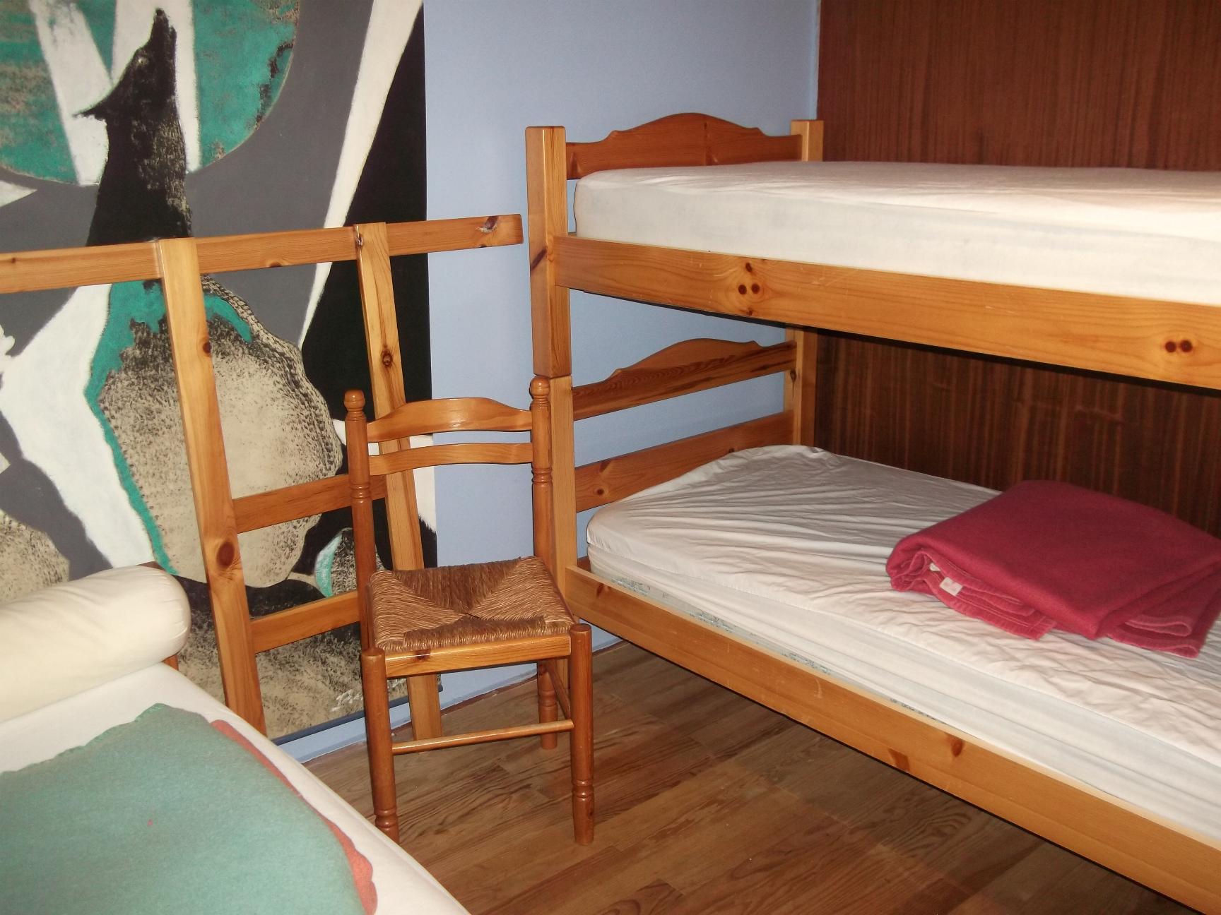 chambre bleue